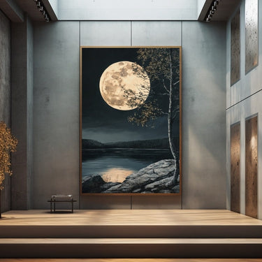 Peinture Pleine Lune